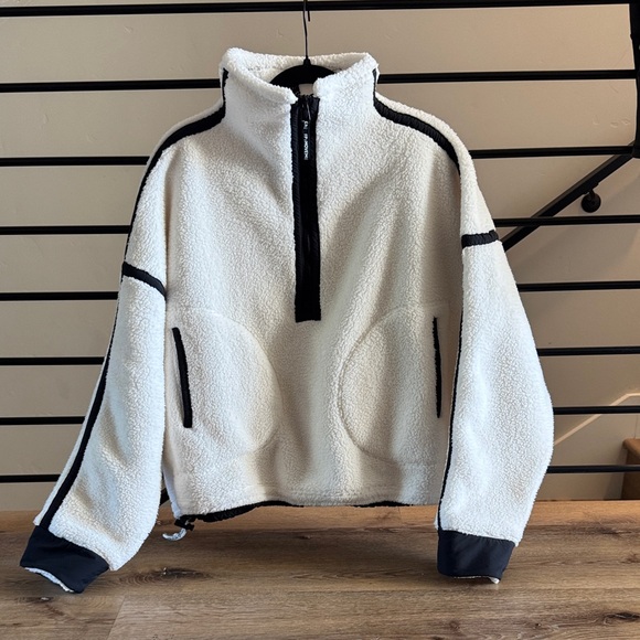 FP Movement by Free People Mountain High Half Zip Fleece Jacket -Medium - Picture 1 of 8